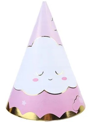 1501-5404 Колпаки Детские Грезы розовые 6шт 1501-5404 Колпаки Детские Грезы розовые 6шт