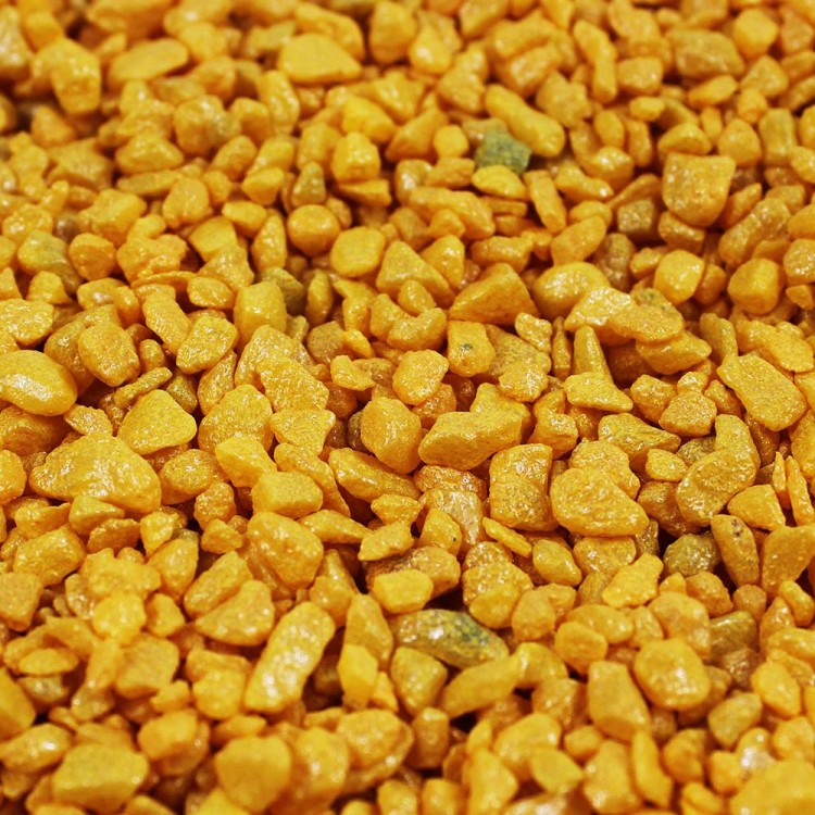 302137150309 Грунт цветной мелкий. Лимонный (фракция 2-4 мм) вес: 1500г объем: 1000мл