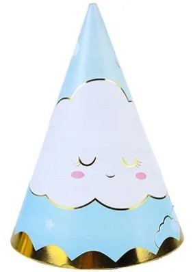 1501-5403 Колпаки Детские Грезы голубые 6шт 1501-5403 Колпаки Детские Грезы голубые 6шт