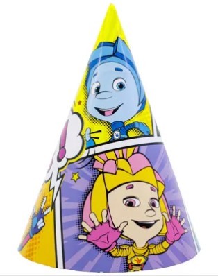 1501-5305 Колпаки Фиксики Комиксы, 6 штук 1501-5305 Колпаки Фиксики Комиксы, 6 штук