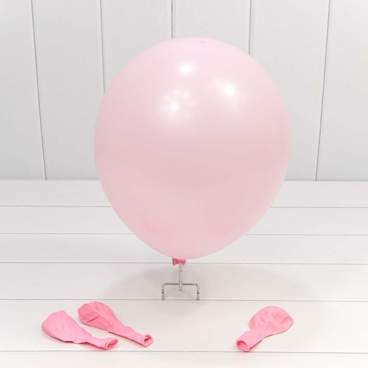 14400/8 Шарики воздушные из латекса "Макарун" 12"/30см (100 шт.) 2,8г Розовый 1/60