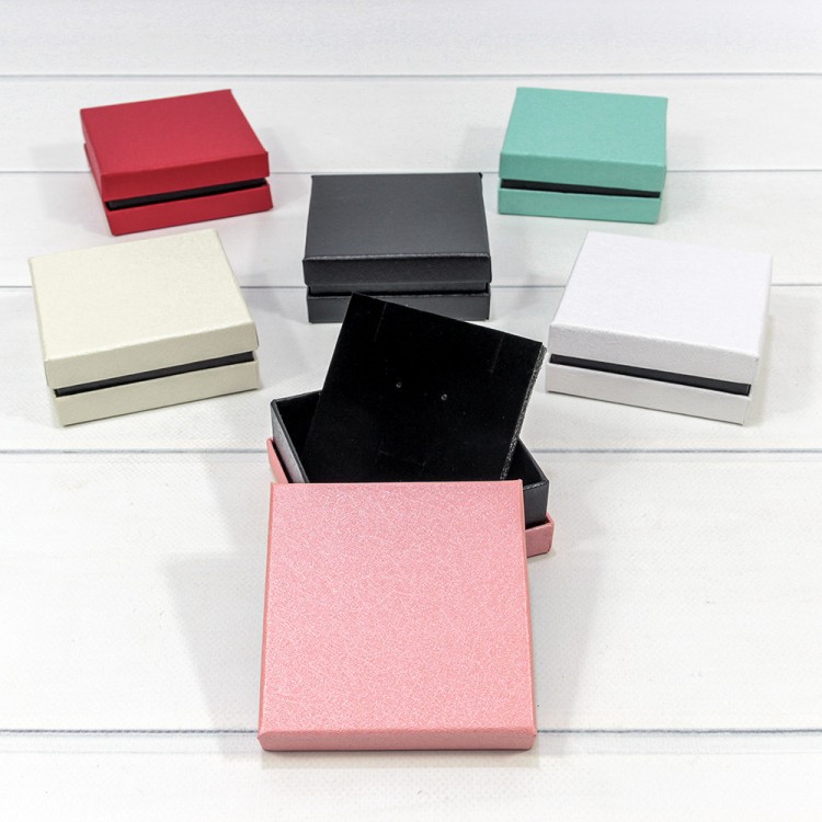 000611-9/9 Коробка Квадратная 9*9*3,5 "Люкс" (микс) 1/12 1/360