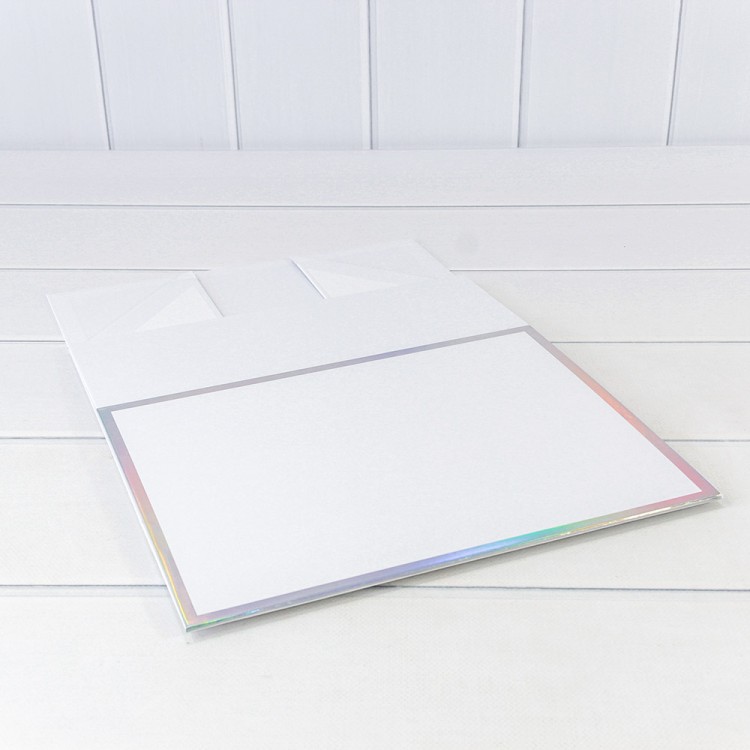 720116/1	Коробка Прямоугольная 30,6*23*11 складная на магнитах Белый 1/40