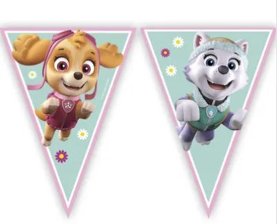 1505-1584 Гирлянда-вымпел Щенячий Патруль Эверест 230см
