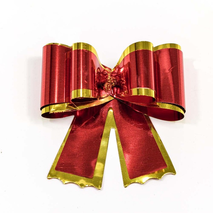 00052120 Бант-бабочка двойной 2 см зеркальный 1/200 1/10000