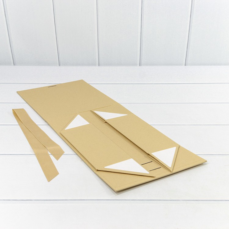 721226/1954 Коробка Прямоугольная 28,2*20*9,2 складная на магнитах Крафт 1/48