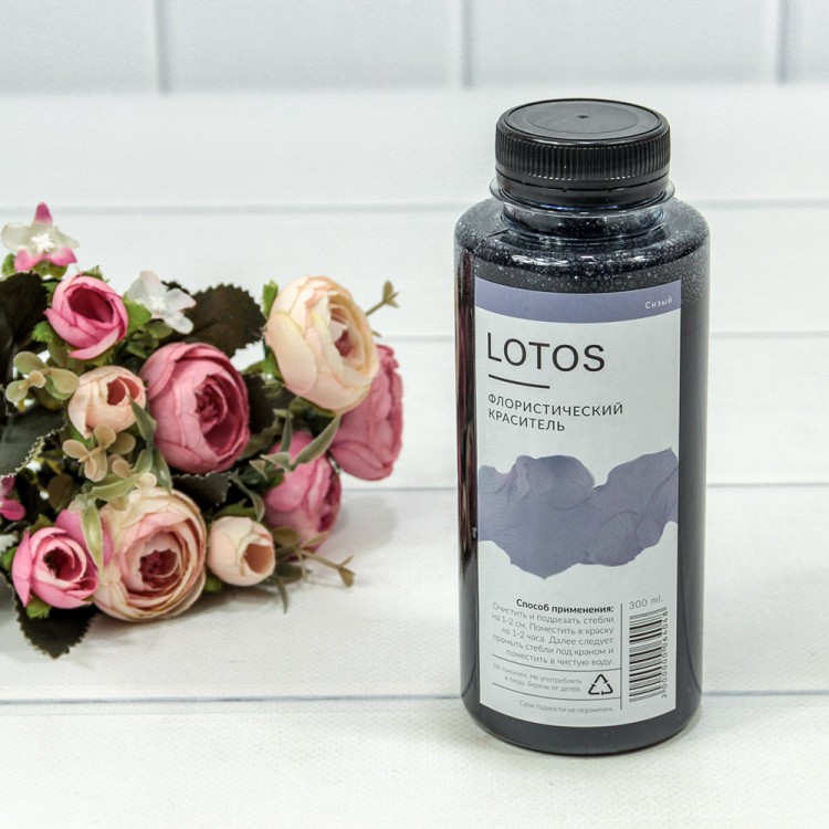 л064048 Краситель флористический 300мл Сизый