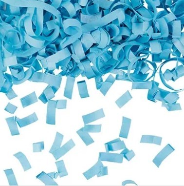 1501-4774 Хлопушка Бумфети 30см конфетти голубое