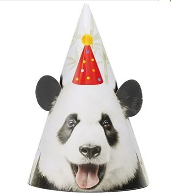 1501-6970 Колпак Панды фотографичные 6шт 1501-6970 Колпак Панды фотографичные 6шт