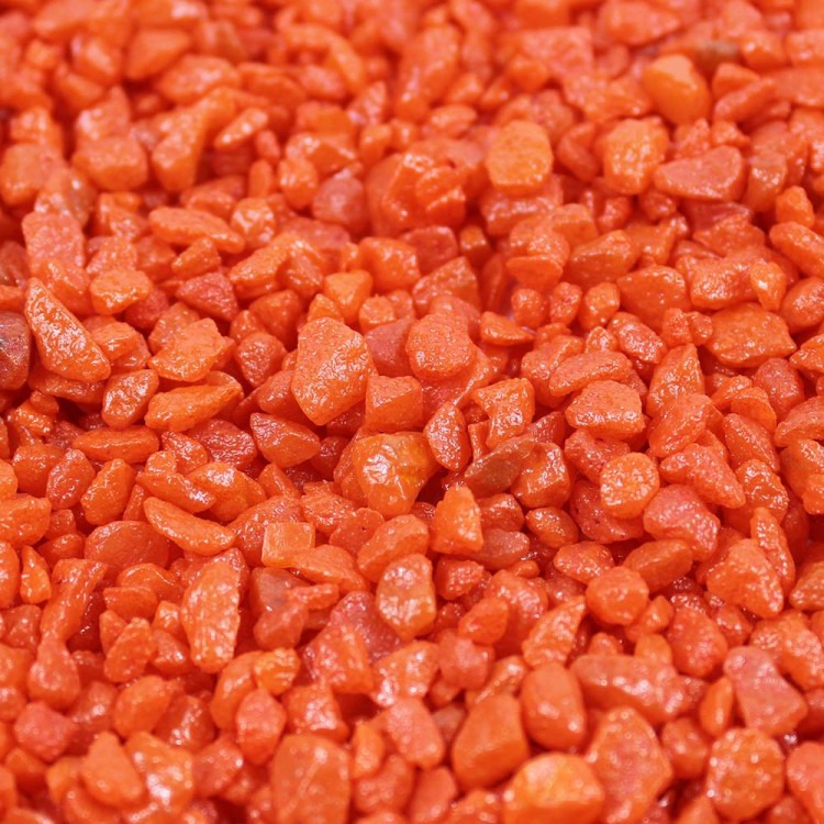 302137020212 Грунт цветной мелкий. Рыжий (фракция 2-4 мм) объем: 200мл