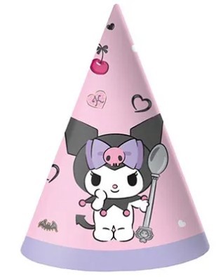 1501-6812 Набор колпачков Kuromi (Куроми) 6шт 1501-6812 Набор колпачков Kuromi (Куроми) 6шт