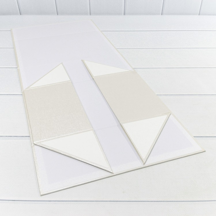 721156/0106 Коробка Прямоугольная 30*20,3*12,2 складная на магнитах Молочный 1/40