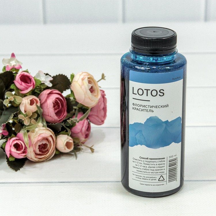 л064062 Краситель флористический 300мл Голубой