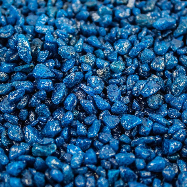 302137020218 Грунт цветной мелкий. Темно-Синий (фракция 2-4 мм) объем: 200мл