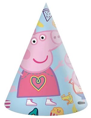 1501-6279 Колпаки Свинка Пеппа 6шт 1501-6279 Колпаки Свинка Пеппа 6шт