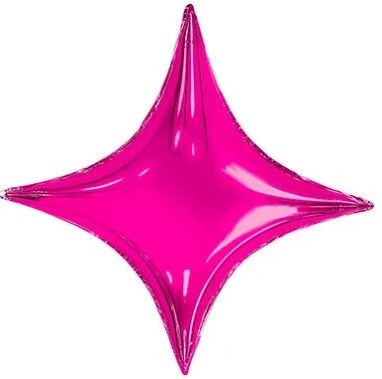 1204-1325 Шарик 94см звезда 4х-конечная Fuchsia 1204-1325 Шарик 94см звезда 4х-конечная Fuchsia