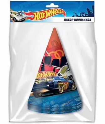 1501-5793 Набор колпачков Hot Wheels, 6 штук 1501-5793 Набор колпачков Hot Wheels, 6 штук