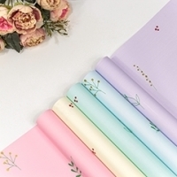 Плёнка 001387 матовая "Веточки" 0,58*10 м